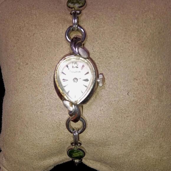 Bulova N3 Watch 10 K RGP Bezel 1973 ladies VTG Stainless Steel Back X61920 Works